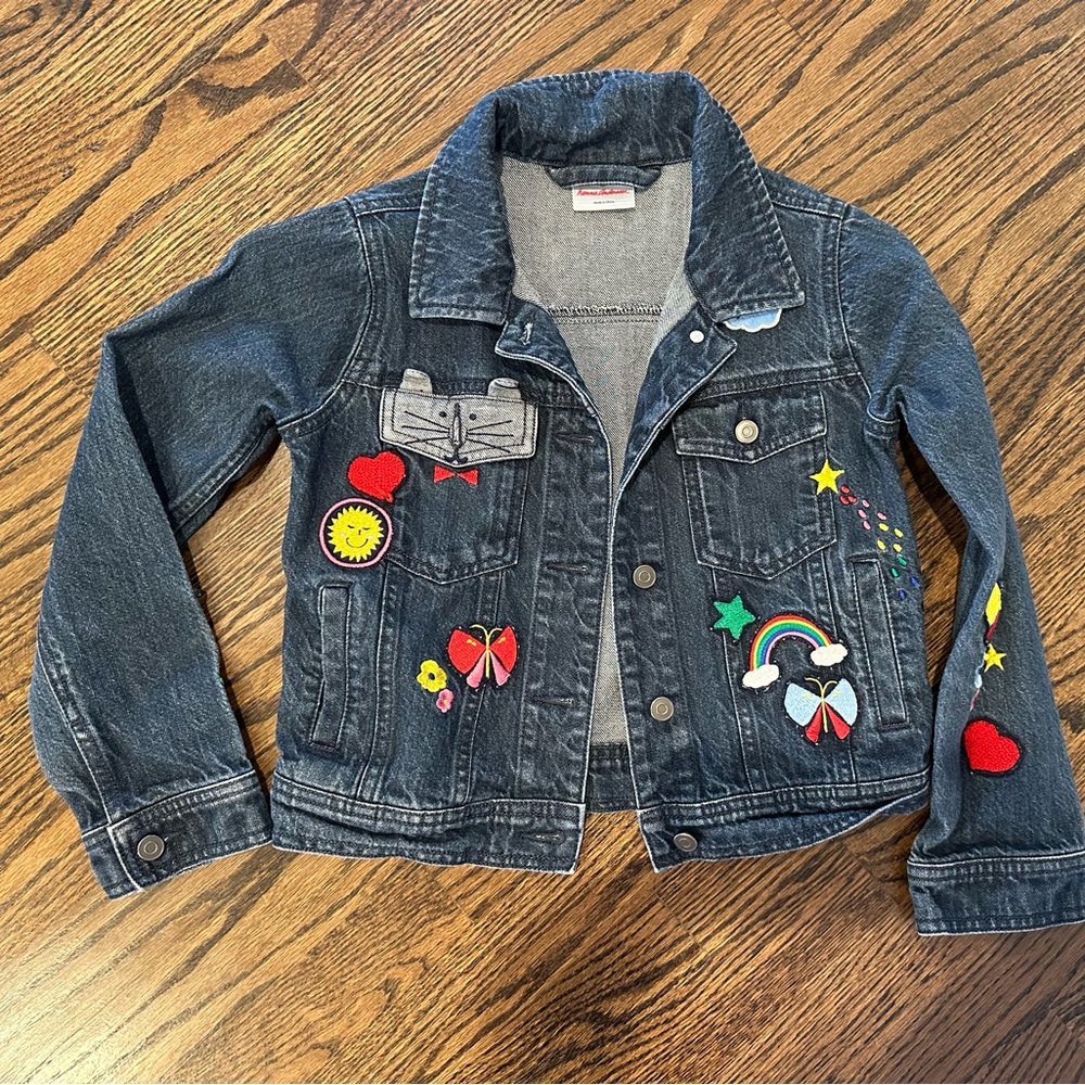 Hanna Andersson Patchwork jean jacket